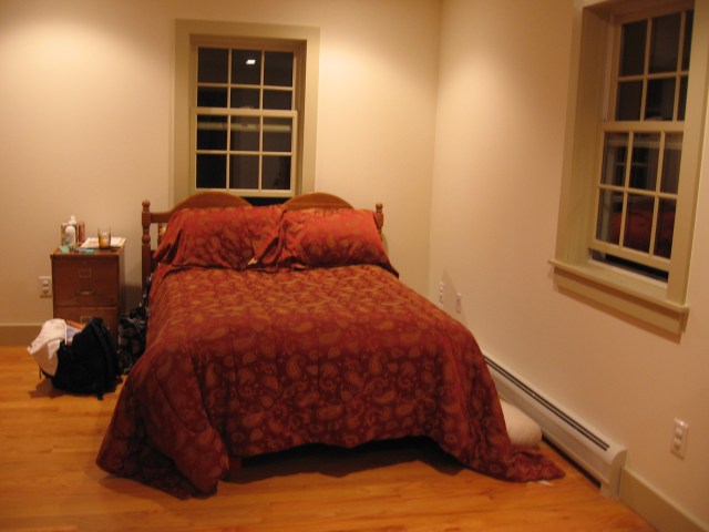 Keith & Chrissie's guest bedroom in Canaan, NY