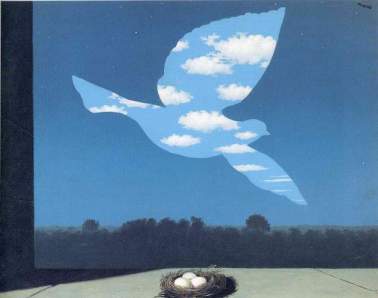 The Infinite Recognition by René Magritte