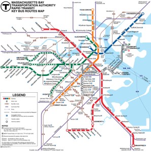 MBta map