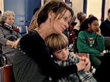 Anne and Sam Lamott when he was little