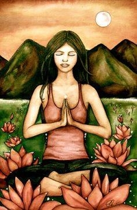 Anjali Mudra by Claudia Tremblay